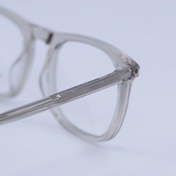 Saint Laurent SL670 003 Eyeglasses Transparent Beige 54mm Square Frame - Picture 11 of 12